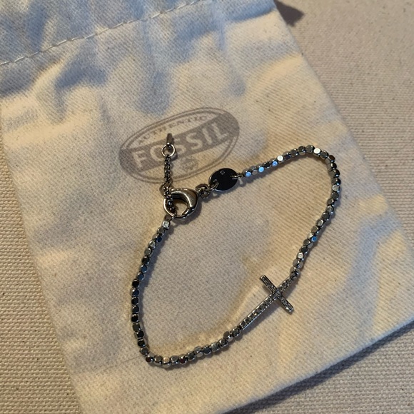 Fossil Cross Bracelet - Picture 1 of 2